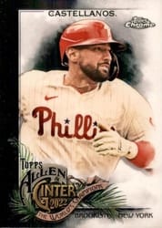 2022 Topps Allen & Ginter Chrome Base Set Nick Castellanos #81 card