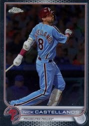2022 Topps Chrome Update Base Set Nick Castellanos #USC67 card