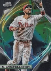 2022 Topps Cosmic Chrome Base Set Nick Castellanos #8 card