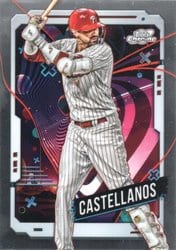 2024 Topps Cosmic Chrome Base Set Nick Castellanos #175 card