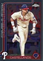 2025 Topps Chrome Base Set Nick Castellanos #226 card