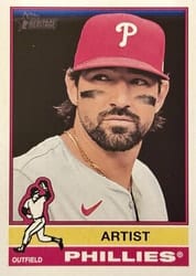 2025 Topps Heritage Base Set Nick Castellanos #315 card
