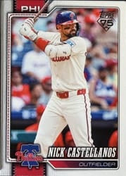 2026 Topps Base Set Nick Castellanos #17 card