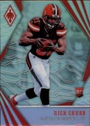 2018 Panini Phoenix Base Set Nick Chubb #113 card