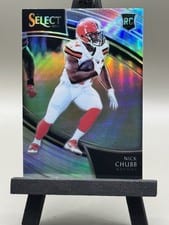 2018 Panini Select Nick Chubb #297 card
