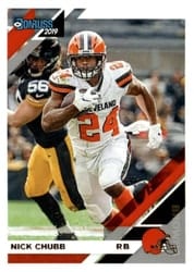 2019 Donruss Base Set Nick Chubb #66 card