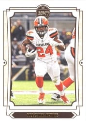 2019 Panini Legacy Base Set Nick Chubb #25 card