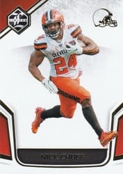 2019 Panini Limited Base Set Nick Chubb #19 card