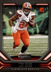2019 Panini Playbook Base Set Nick Chubb #20 card