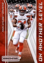 2019 Panini Rookies & Stars On Another Level Nick Chubb #OAL-NC card