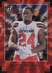 2020 Donruss Elite Series Nick Chubb #ES-NC card