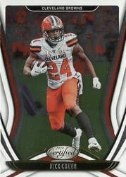 2020 Panini Certified Base Set Nick Chubb #85 card