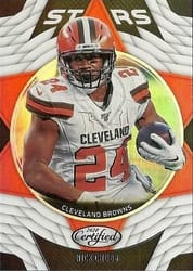 2020 Panini Certified Stars Nick Chubb #CS-NC card