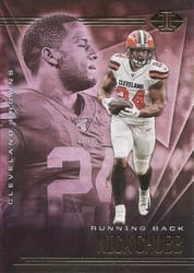 2020 Panini Illusions Base Set Nick Chubb #56 card