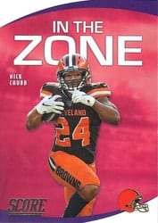 2020 Score In the Zone Nick Chubb #IZ-NC card