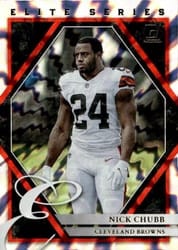 2021 Donruss Elite Series Nick Chubb #ES-NCH card