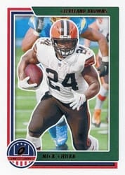 2021 Panini Chronicles Stars & Stripes Nick Chubb #STS-NCH card
