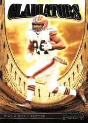 2021 Panini Contenders Gladiators Nick Chubb #GLD-NCH card