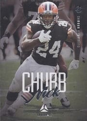 2021 Panini Luminance Base Set Nick Chubb #23 card