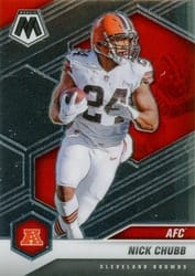 2021 Panini Mosaic Base Set Nick Chubb #231 card