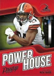2021 Panini Prestige Power House Nick Chubb #PH-NC card