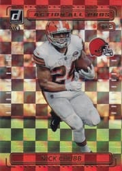 2022 Donruss Action All-Pros Nick Chubb #AP-5 card