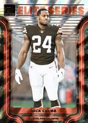 2022 Donruss Elite Series Nick Chubb #ES-18 card
