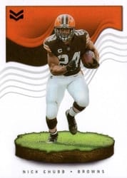 2022 Panini Chronicles Magnitude Nick Chubb #MAG-15 card