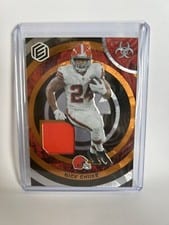2022 Panini Elements Critical Mass Memorabilia Nick Chubb #CM-NC card