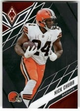 2022 Panini Phoenix Base Set Nick Chubb #21 card