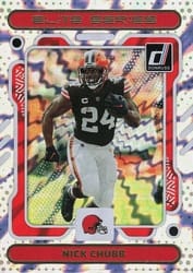 2023 Donruss Elite Series Nick Chubb #ES-3 card