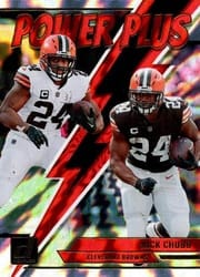 2023 Donruss Power Plus Nick Chubb #PP-2 card