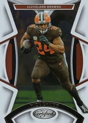 2023 Panini Certified Base Set Nick Chubb #4 card