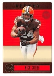 2023 Panini Legacy Base Set Nick Chubb #22 card