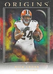 2023 Panini Origins Base Set Nick Chubb #100 card