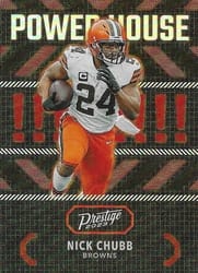 2023 Panini Prestige Power House Nick Chubb #10 card
