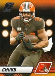 2023 Panini Zenith Base Set Nick Chubb #25 card