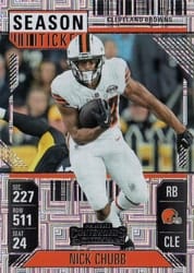 2024 Panini Contenders Base Set Nick Chubb #23 card