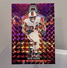 2024 Panini Mosaic Base Set Nick Chubb #51 card