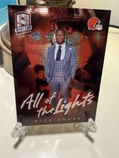 2024 Panini Spectra All of the Lights Nick Chubb #AOL-NCB card