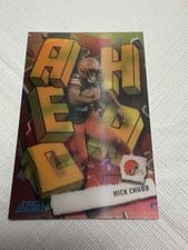2024 Score Step Ahead Nick Chubb #SA-NCB card