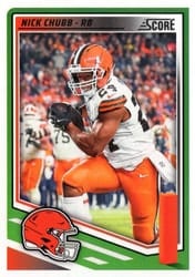 2025 Score Base Set Nick Chubb #19 card