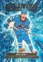 2022-23 Upper Deck Dazzlers Nick Cicek #DZ-135 card