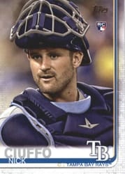 2019 Topps Base Set Nick Ciuffo #457 card