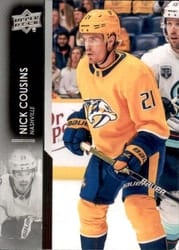 2021-22 Upper Deck Base Set Nick Cousins #350 card