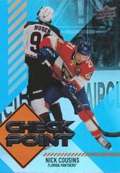 2024-25 Upper Deck Checkpoint Nick Cousins #CP-4 card