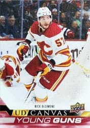 2022-23 Upper Deck UD Canvas Nick DeSimone #C361 card