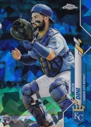 2020 Topps Chrome Update Sapphire Edition Base Set Nick Dini #U-101 card