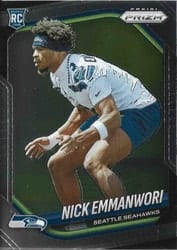 2025 Panini Prizm Base Set Nick Emmanwori #320 card