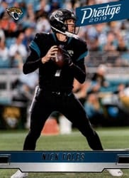 2019 Panini Prestige Base Set Nick Foles #178 card